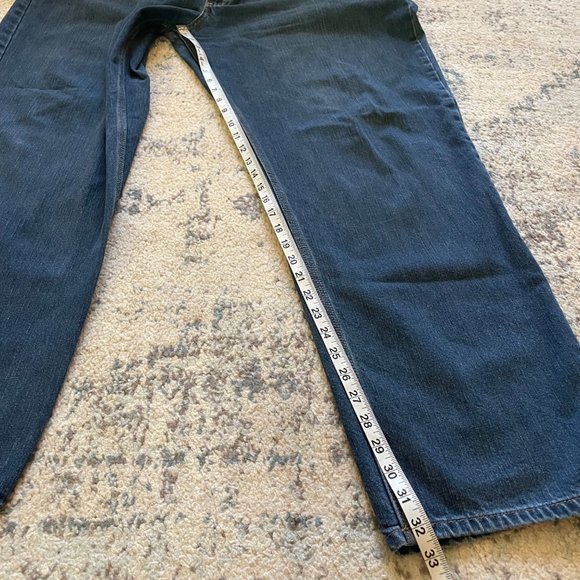 Carhartt | Relaxed Fit Denim Jeans Dark Wash Size 44 x 32 Stretch Work Outdoor - Picture 9 of 9
